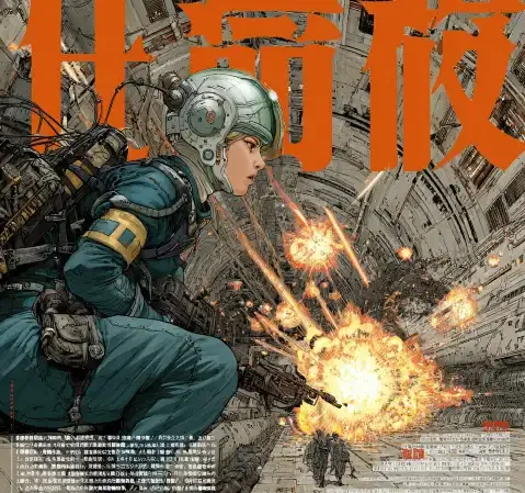 商业事件专题封面：数据图表与放大镜